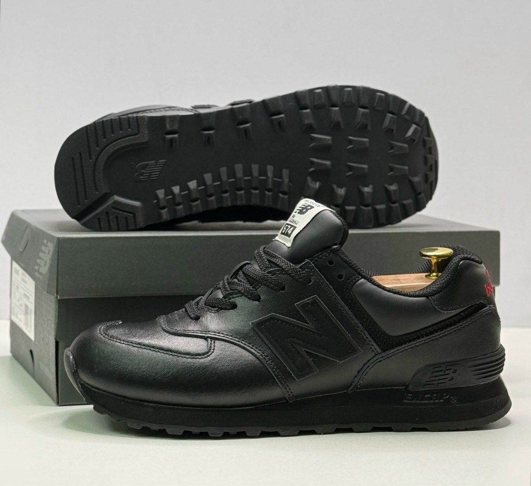 кроссовки new balance 574,кроссовки new balance,нью баланс 574черные кожаные,new balance 574 черные,кроссовки new balance 574 мужские черные