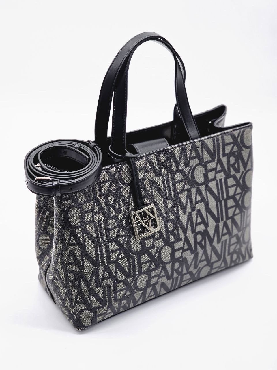 женская сумка armani exchange,сумка armani,чёрная сумка armani exchange,сумка армани эксчендж,armani exchange сумка