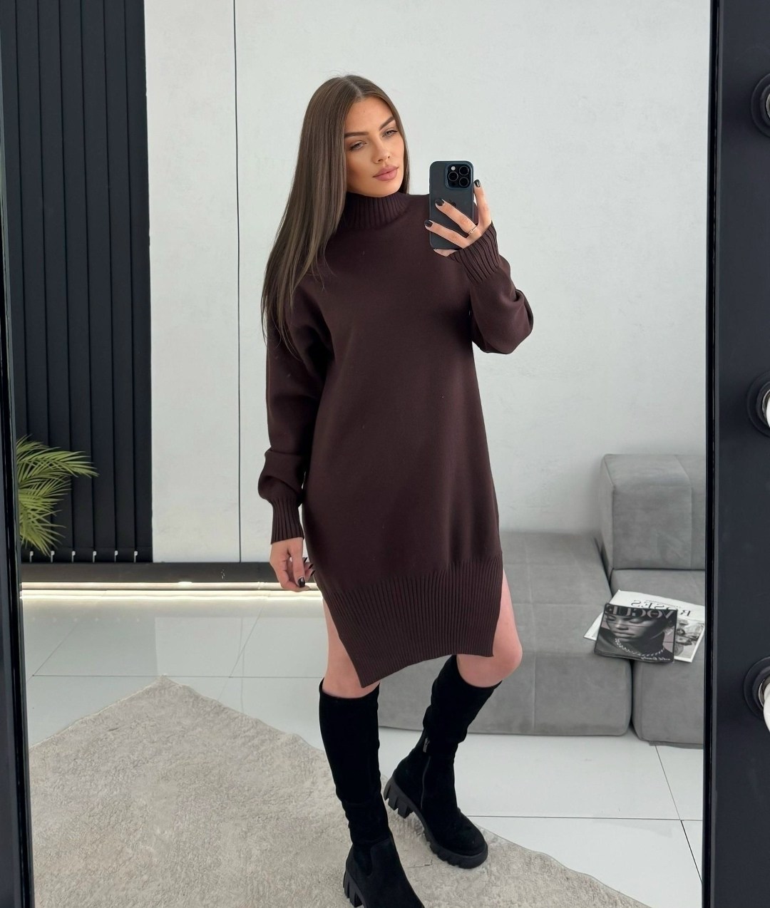 вязаное платье,свитер платье вязаный,платье вязаное женское,платье-свитер оверсайз,вязаное платье с горлом