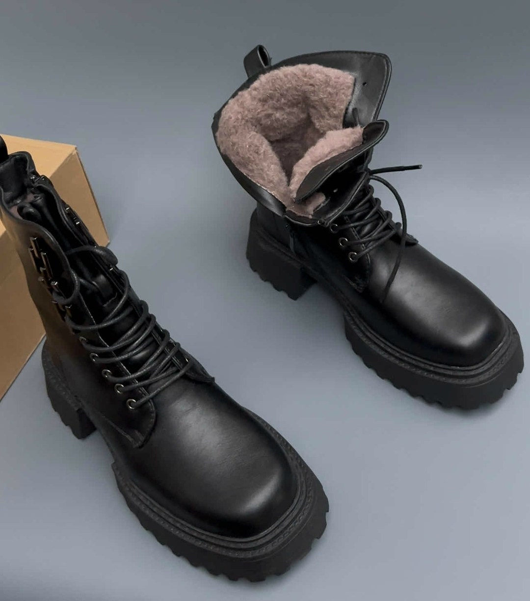 ,ботинки женские,теплые ботинки на платформе натуральная кожа зимние грубые obba 171748851,ботинки,зимняя женская