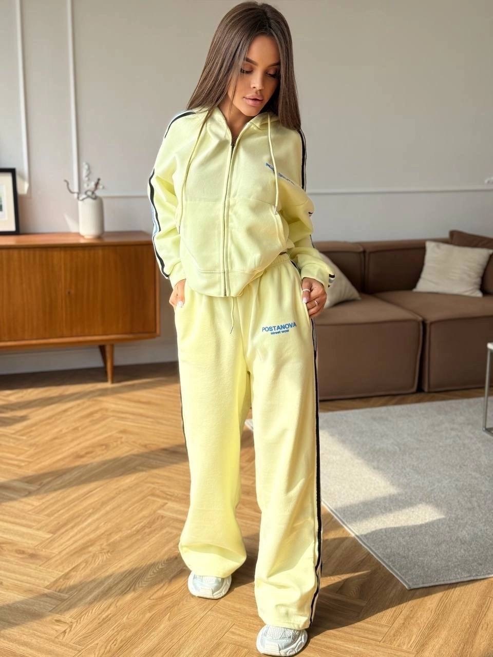 спортивные костюмы женские,спортивный костюм без флиса,спортивные костюм,костюм желтый,cпортивный костюм женский на флисе
