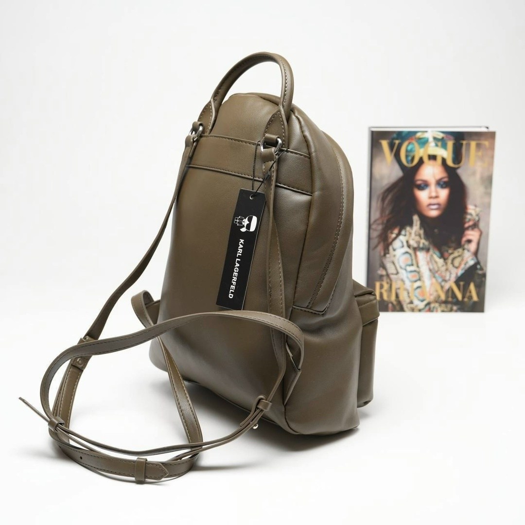 кожаный рюкзак карл лагерфельд женский,рюкзак женские,рюкзак женский кожаный,karl lagerfeld рюкзак,бежевый рюкзак