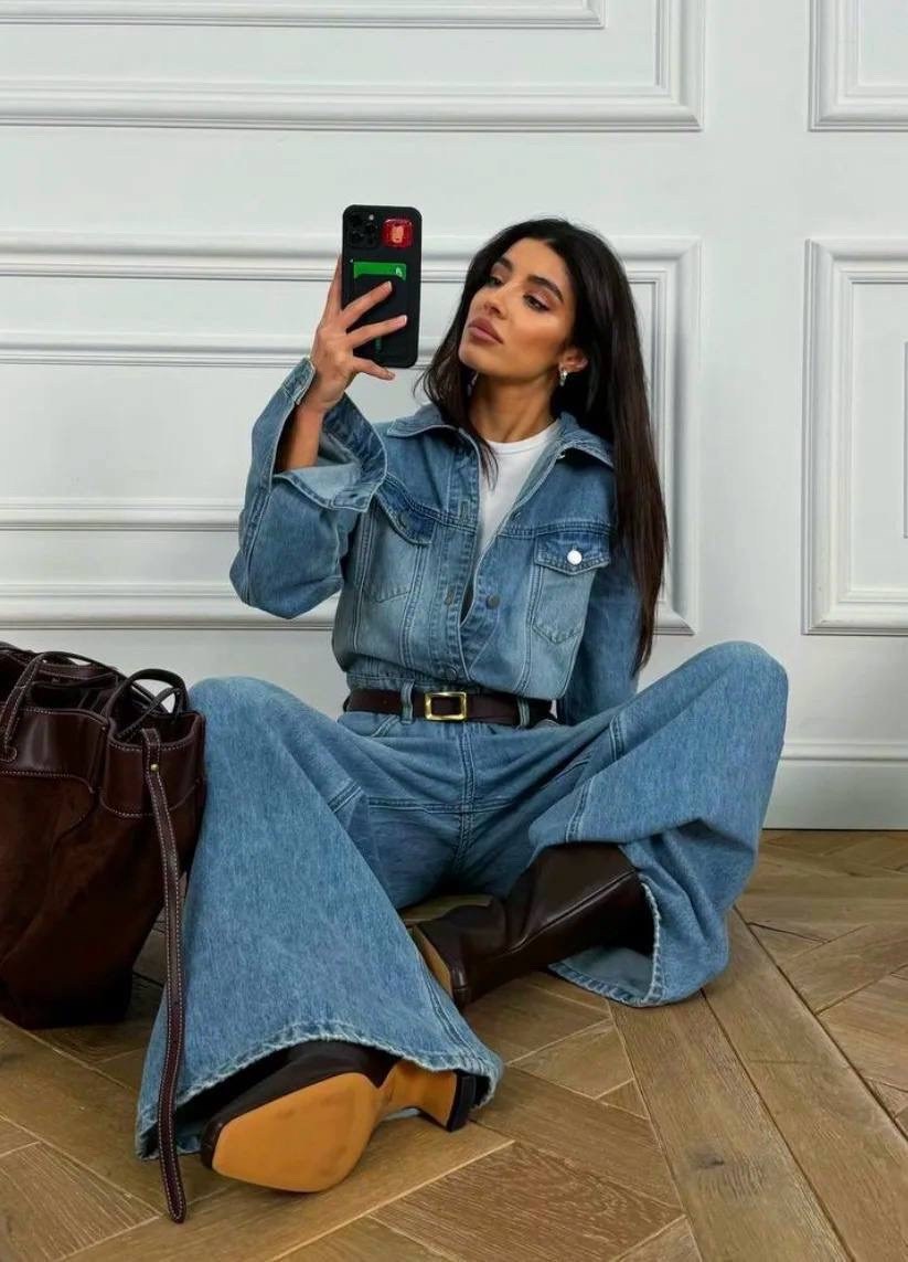 джинсовый комбинезон,джинсовый женский комбинезон,женский повседневный комбинезон в джинсовом стиле,комбинезон джинс,женский комбинезон