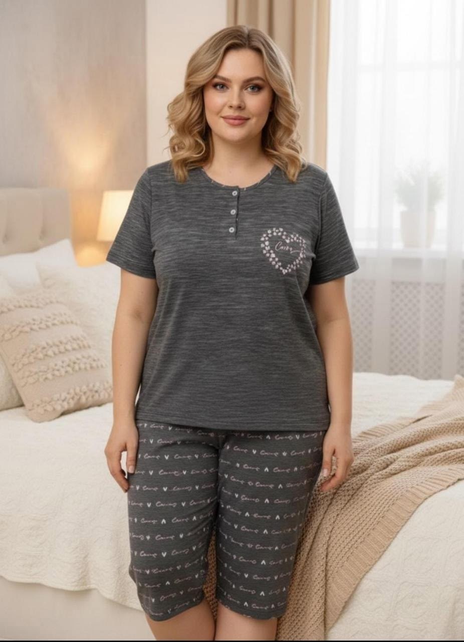 женская пижама с бриджами,пижама комплект,пижама женская,пижама с бриджами,пижама с бриджами больших размеров алтекс