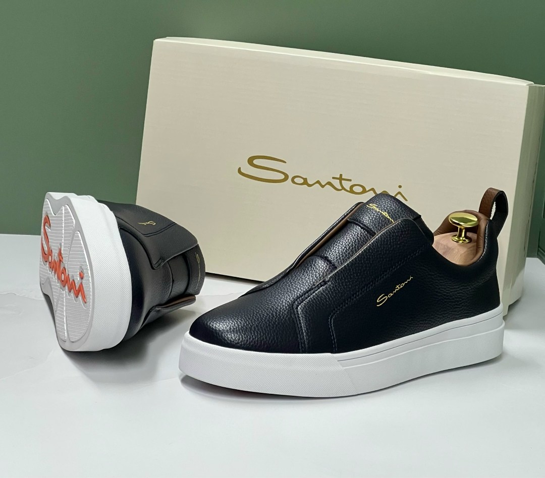 ,слипоны santoni,мужские слипоны,мужская ,слипоны мужские кожаные