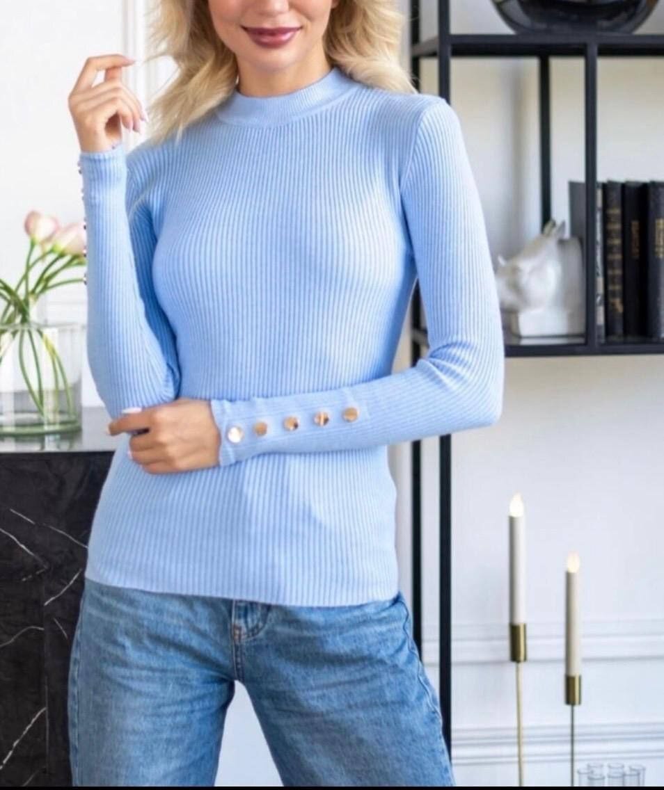 водолазка женская,синяя водолазка,водолазка лапша с горлом и пуговицами fashion boond,водолазка лапша с горлом и пуговицами fashion boond цвет синий,женская водолазка лапша с пуговицами синий