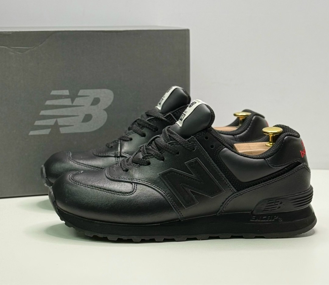 кроссовки new balance 574,кроссовки new balance,нью баланс 574черные кожаные,new balance 574 черные,кроссовки new balance 574 мужские черные