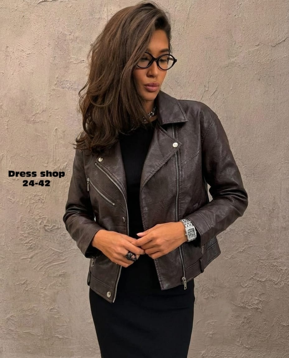 косуха кожаная куртка оверсайз saint shine,куртка косуха кожаная,куртка-косуха,куртка женская косуха кожаная,женская косуха