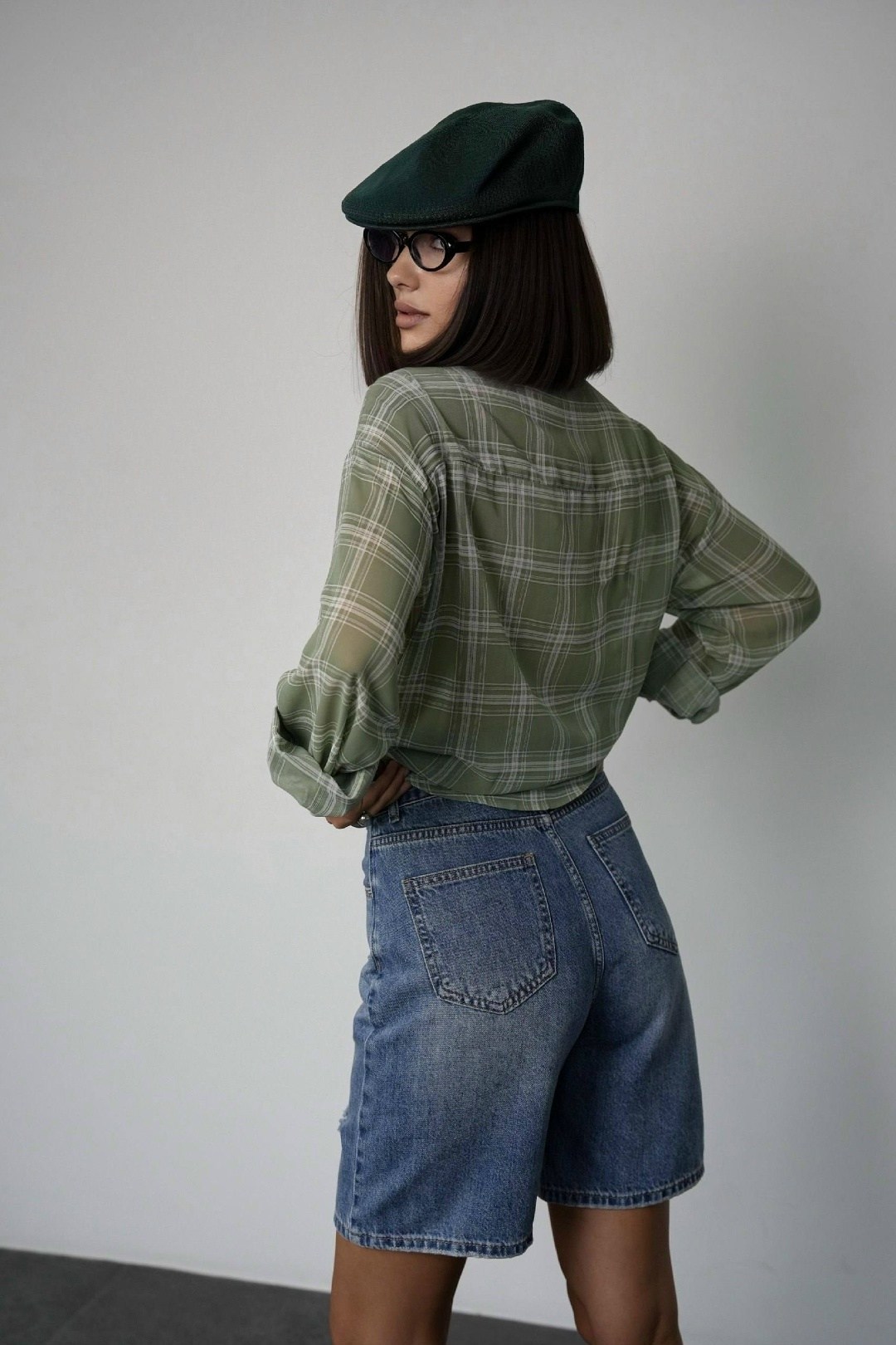 рубашка в клетку оверсайз варенка tatanel,рубашка женская в клетку,рубашка женская в клетку оверсайз,женская рубашка,рубашка женская в клетку pinacolada64