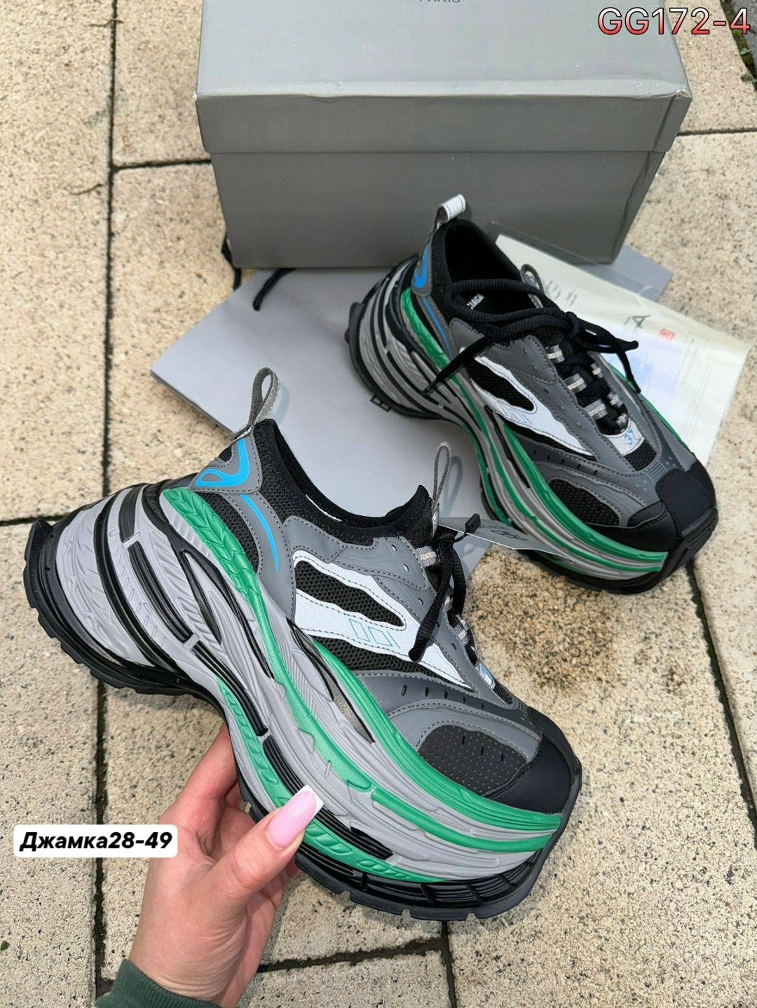 кроссовки balenciaga на высоком подошве арт р172,balenciaga кроссовки,кроссовки женские balenciaga,модная женская ,