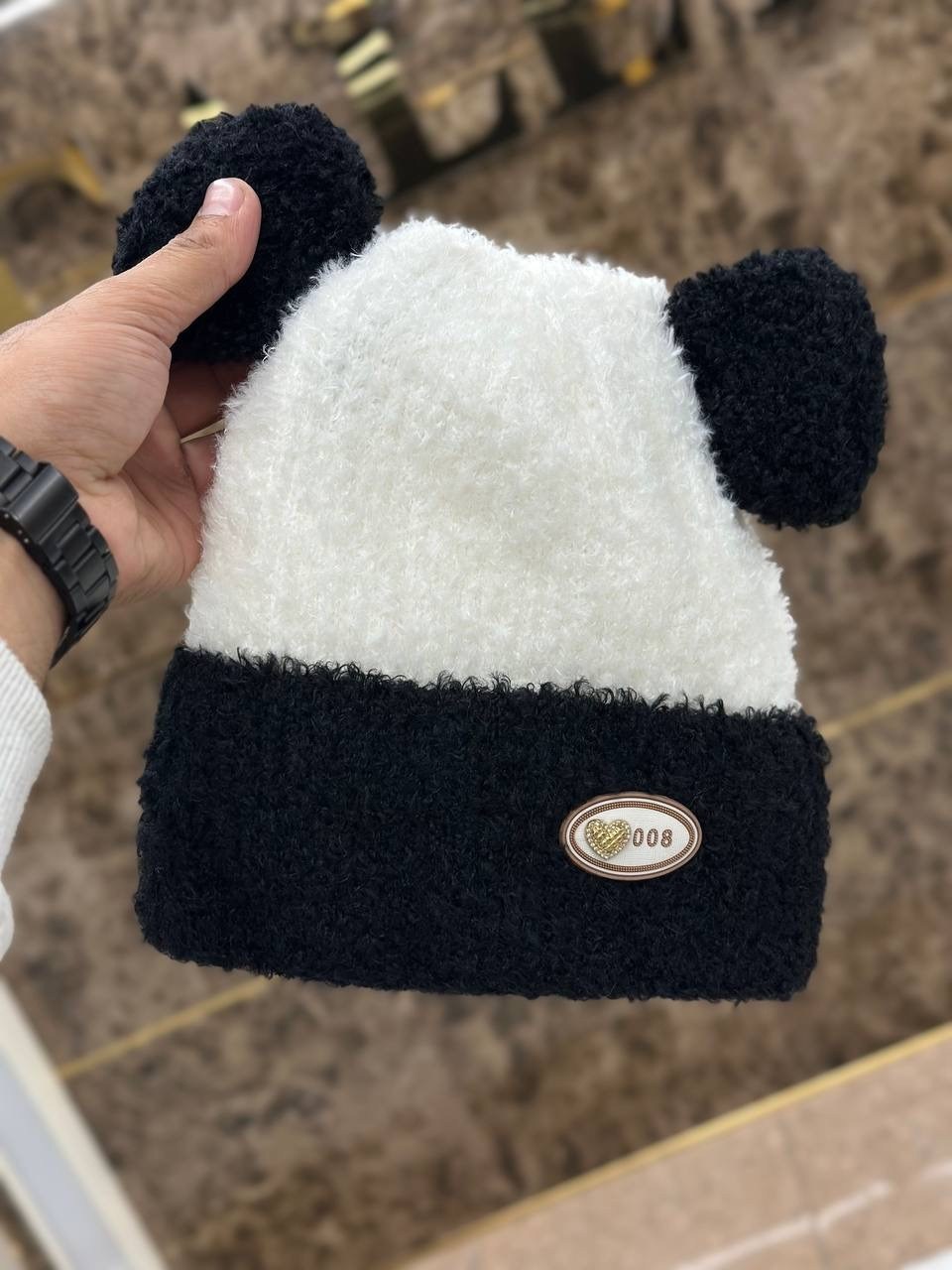 шапка плюшевая,шапка с медвежьими ушками,плюшевая шапочка,зимняя шапка,теплые шапки