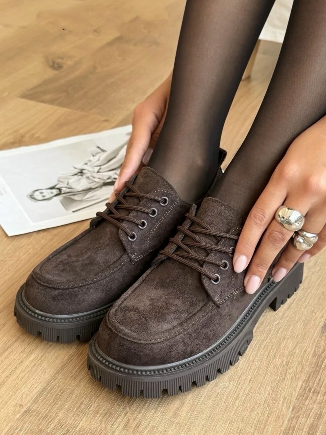 ,женская ,женские полуботинки,замшевые лоферы на платформе,лоферы женские