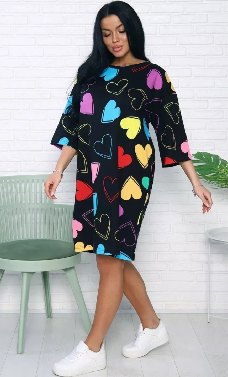 туника больших размеров платье домашнее,туника женская,платье туника,туника иваново,туника домашняя