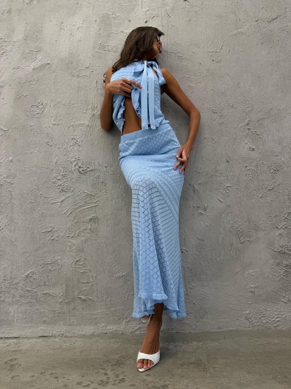 платье вязаное крючком,вязаная крючком одежда,женский костюм вязаный,женский трикотажный костюм с юбкой,вязаное платье