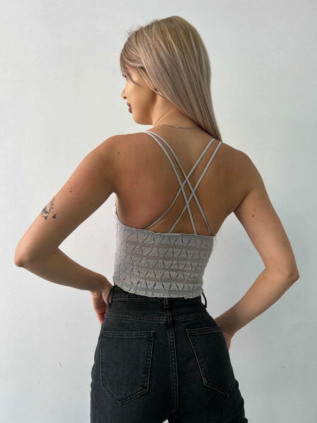 топ женский,кроп топ,вязаные топы,топ с завязками,кроп топ вязаный