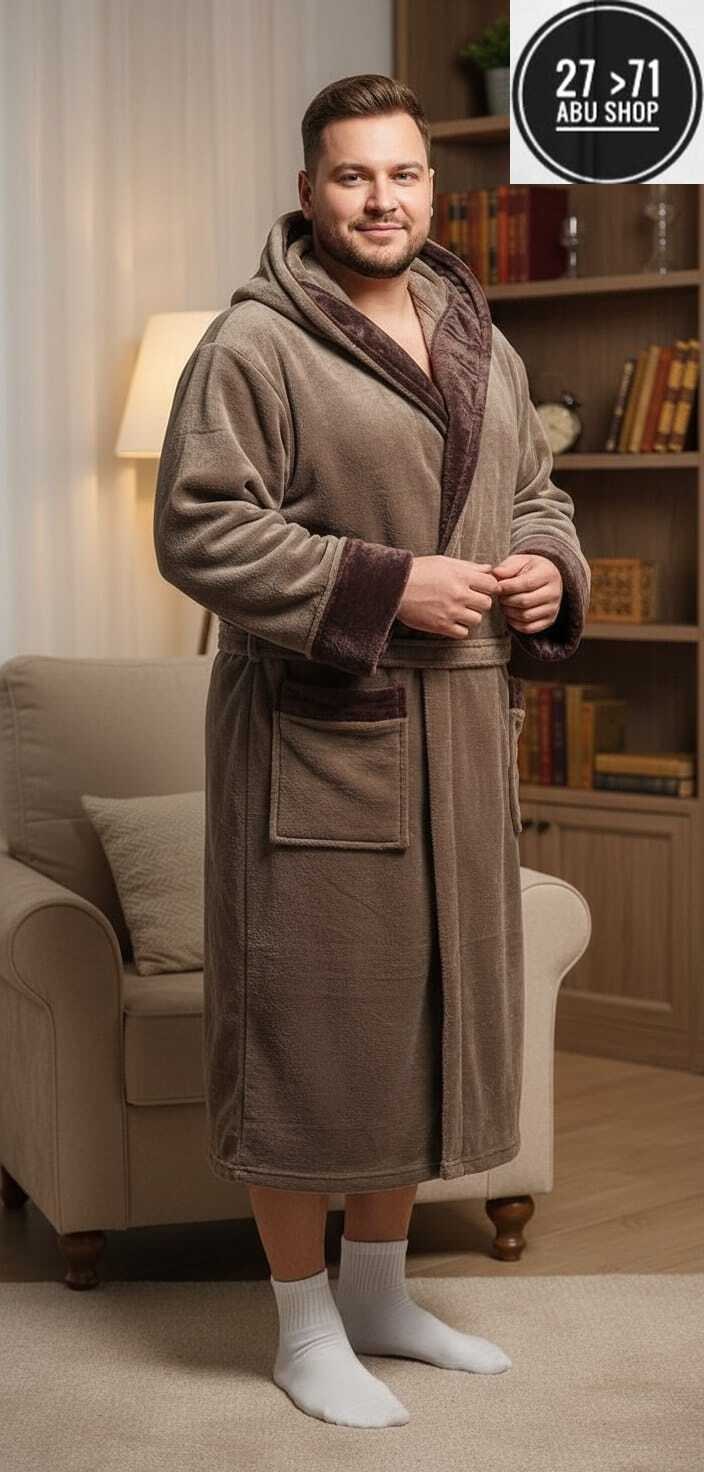 халат для бани мужской,халат с ворсом,махровый халат мужской,халат с капюшоном,мужской махровый халат с капюшоном