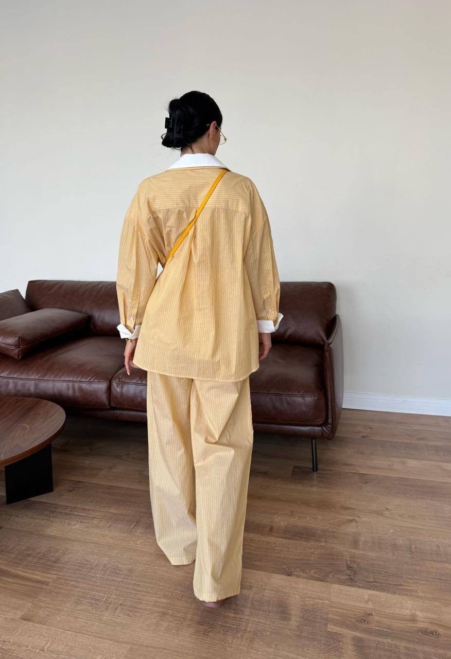 стильные женские костюмы,костюм брючный лен,брючные женские костюмы,женские костюмы,костюм желтый