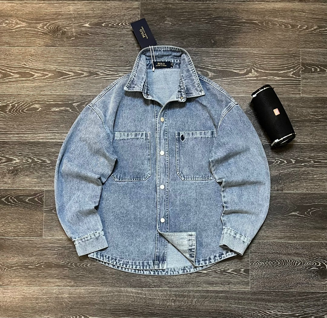 джинсовая куртка мужскaя,джинсовая куртка,джинсовая куртка polo ralph lauren,куртка рубашка,джинсовая куртка рубашка