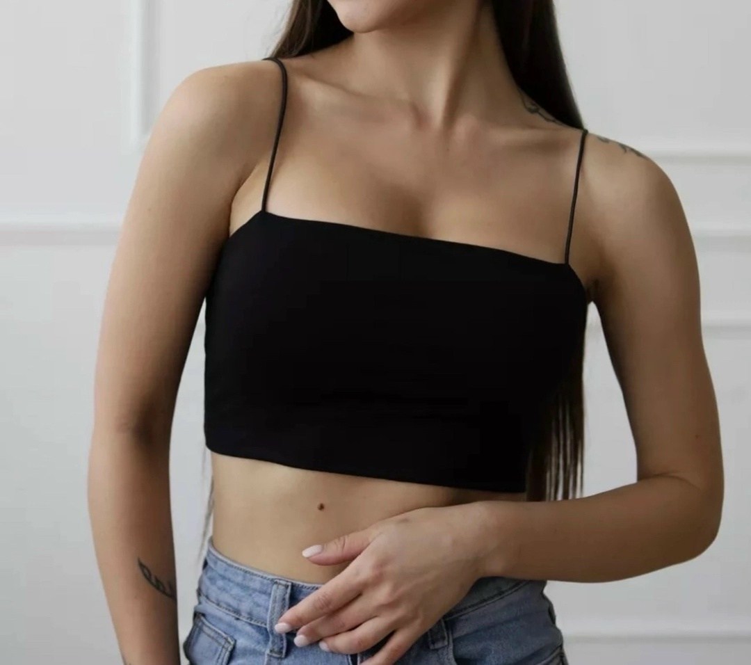 топ на тонких бретелях lovely queens,топ женский на бретелях,топ на бретелях,женский топ,кроп топ женский