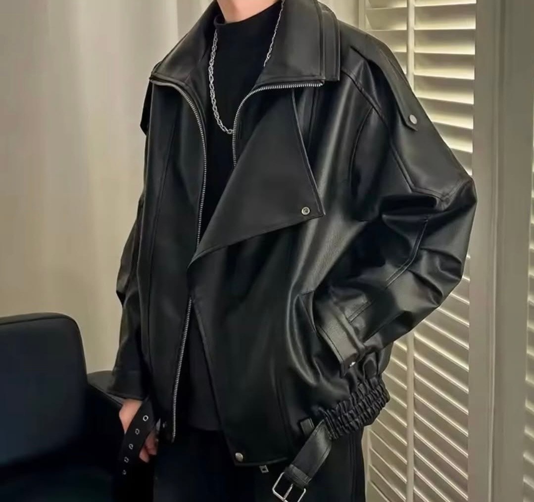 женская кожаная куртка,куртка кожаная косуха oversize,женская байкерская куртка из искусственной кожи,куртка косуха,кожаная куртка