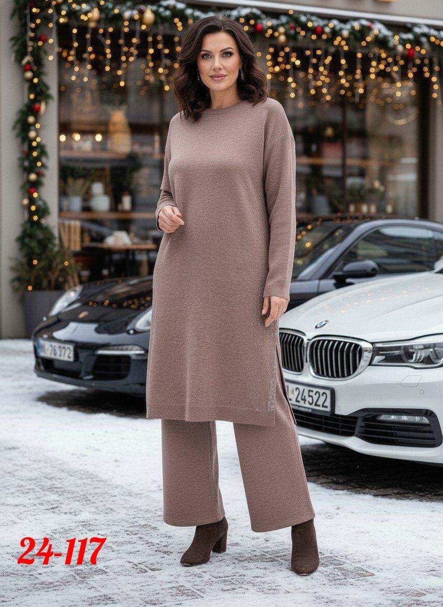 трикотажный костюм,костюм из кашемира,трикотажный костюм клеш,повседневный костюм,вязаные костюмы для женщин