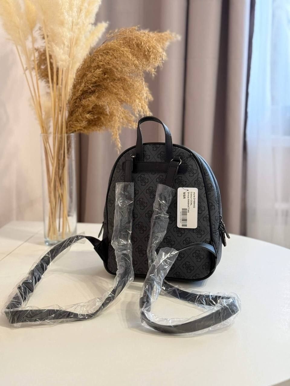 рюкзак guess,рюкзак женский guess,guess рюкзак серый,рюкзак женский guess hwsg6994330 антрацит,рюкзак guess черный