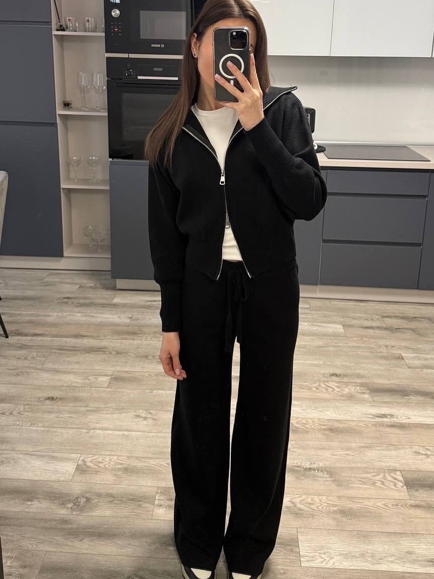 теплый костюм для женщин,трикотажный костюм,вязаные костюмы,трикотажный костюм оверсайз,женский трикотажный костюм