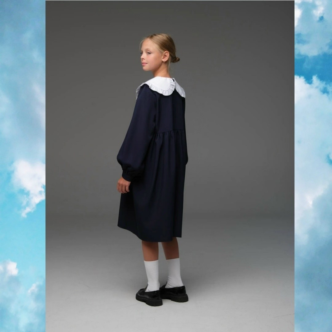 красивые школьные платья,школьное платье,школьное платье для девочек,школьное платье со съемным воротником для девочек,платье для девочки