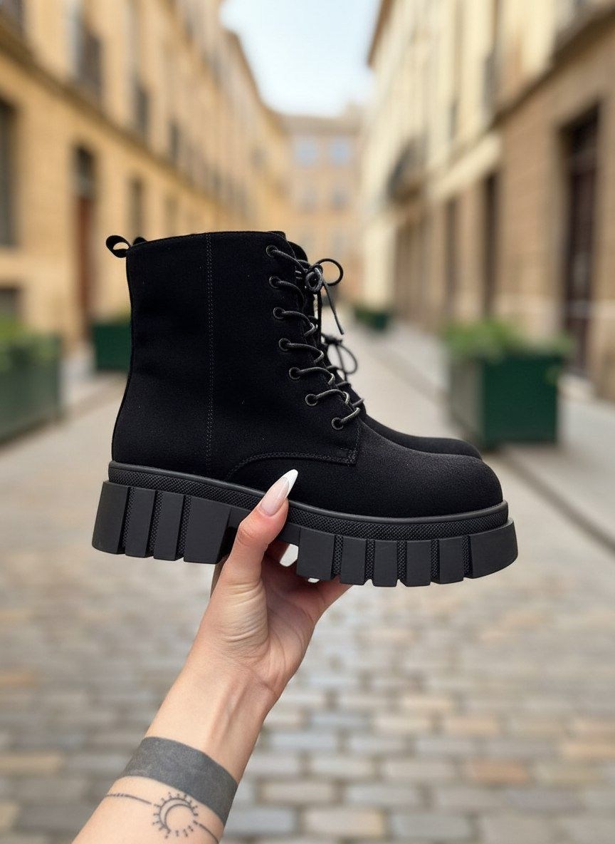 ,ботинки женские,ботинки женские замшевые на платформе,зимняя женская ,ботинки женские зимние