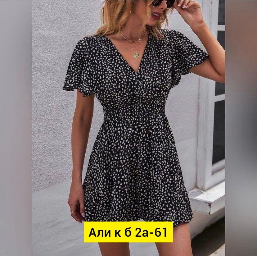 летнее женское платье,платье женское короткое,платье летнее,женское платье,платье женское в горошек