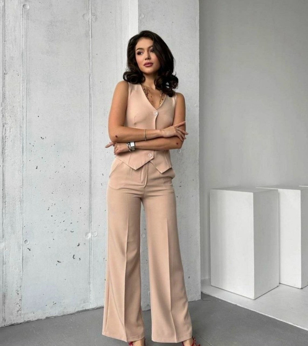 брючный комплект nikva 725-2 бордо,брючные костюмы,костюм брючный 725-2 nikva,костюм nikva н725-2 бордо,брючный комплект