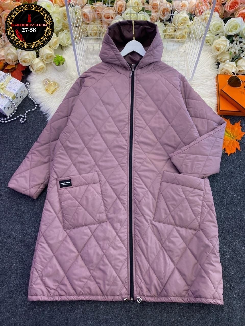 стеганое пальто,пальто стеганое длинное,куртка демисезонная,куртка - пальто,черное стеганое пальто фабрика артесса 74 размера