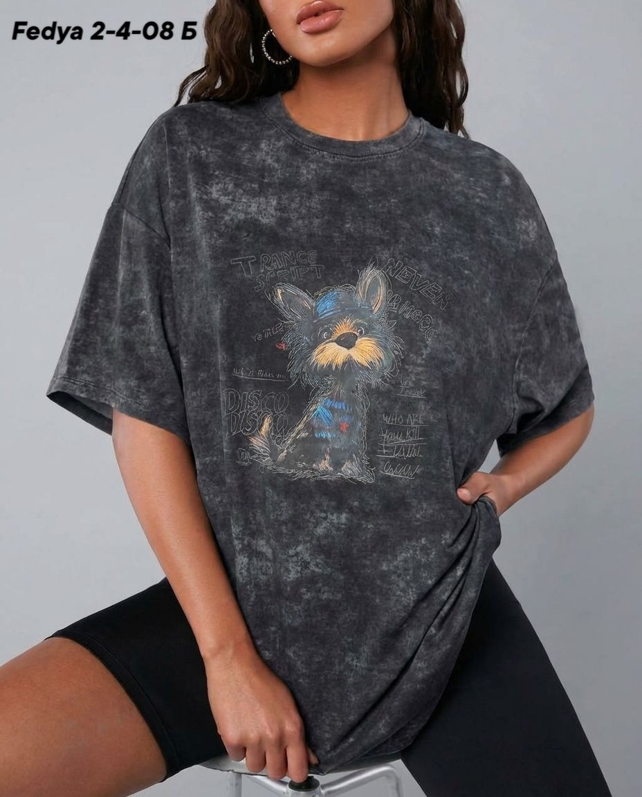 футболка варенка с принтом оверсайз удлиненная,футболка варенка с принтом оверсайз удлиненная jazzyclo,варёнки футболка женская оверсайз,женская футболка оверсайз,футболка варенка с принтом оверсайз