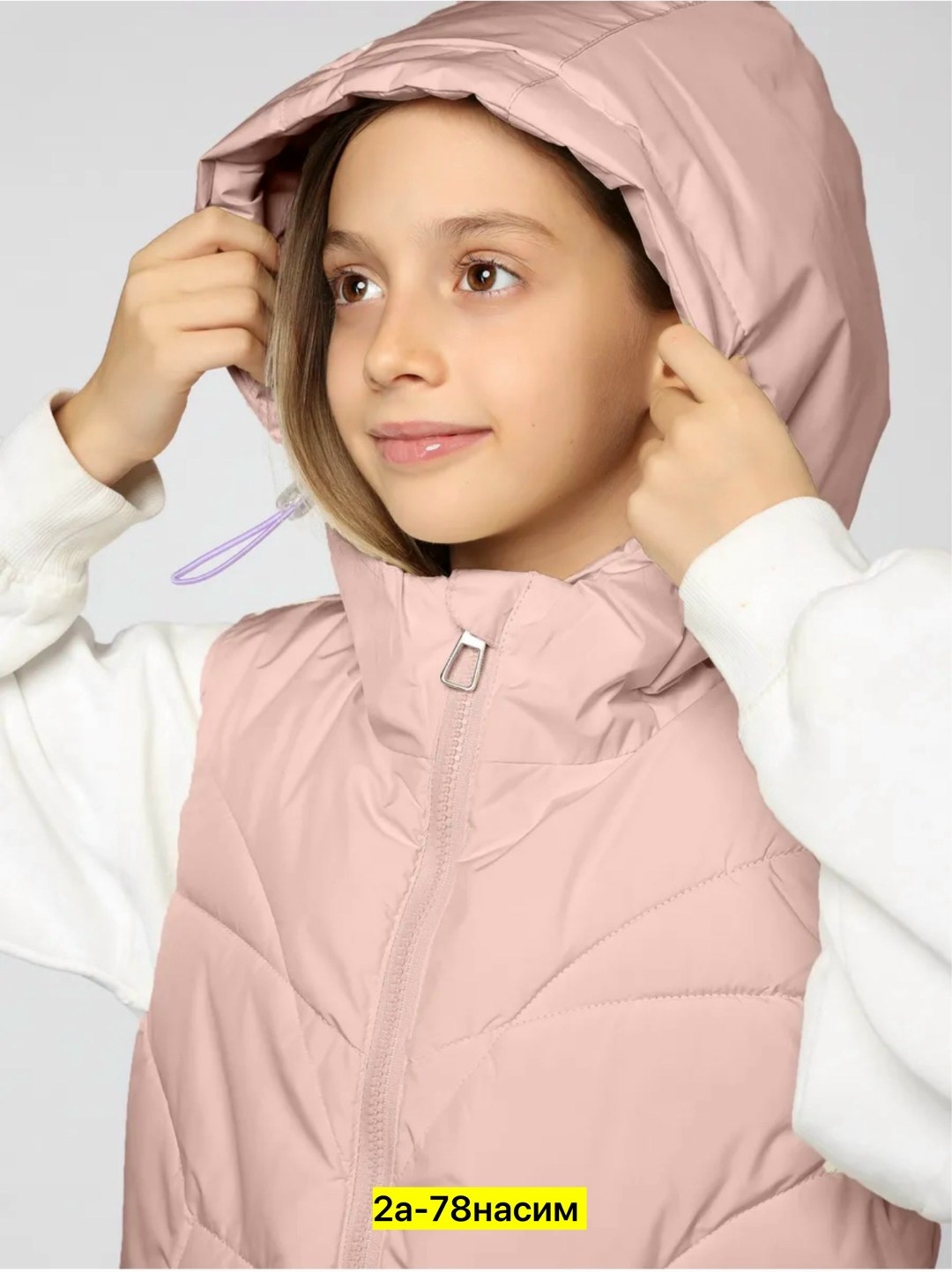 жилет утепленная,жилет утепленный для девочки,жилет для девочек,демисезонный жилет,жилет