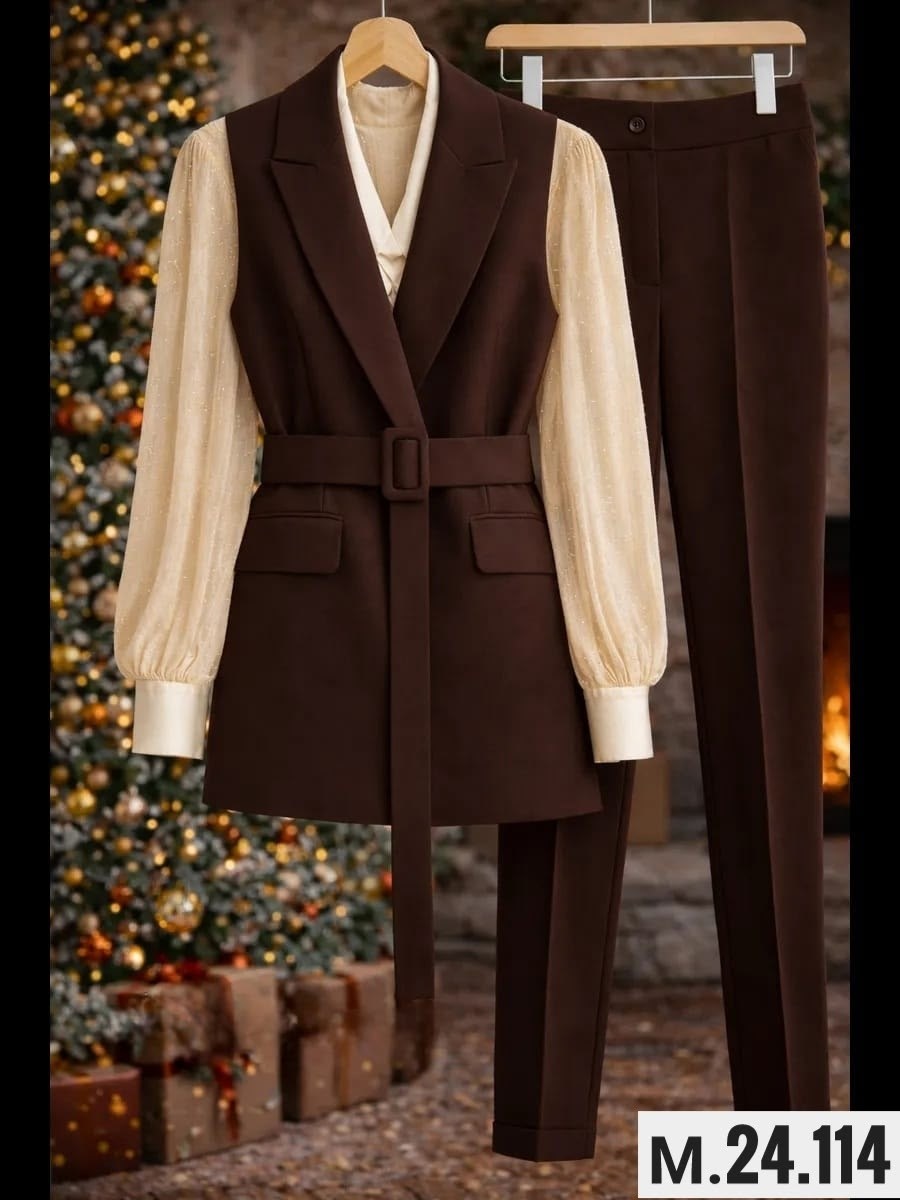 брючный костюм с жилеткой женский синий,брючный костюм на корпоратив,брючный костюм,брючный костюм женский с жилетом,костюмы женские брючные