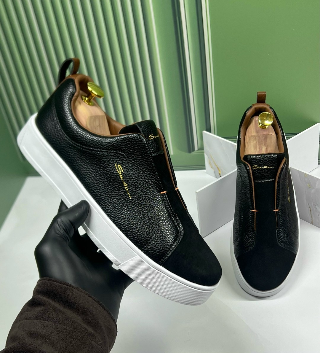 ,мужские слипоны,мужская ,кроссовки santoni,кроссовки для мужчин