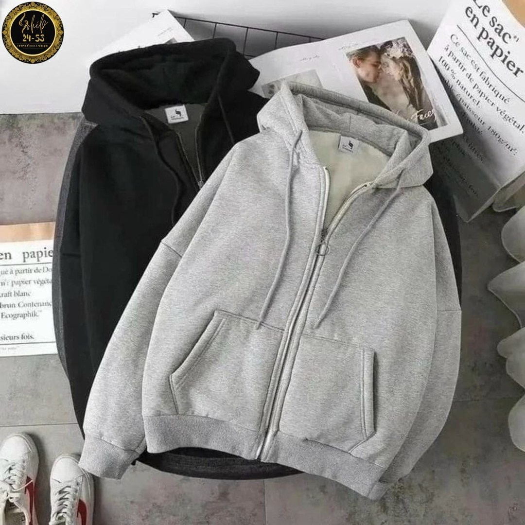 унисекс плюшевая утолщенная толстовка с капюшоном на молнии,толстовка с капюшоном на молнии из плюша,мужская однотонная толстовка с капюшоном и подкладкой,толстовка с капюшоном,толстовка повседневная