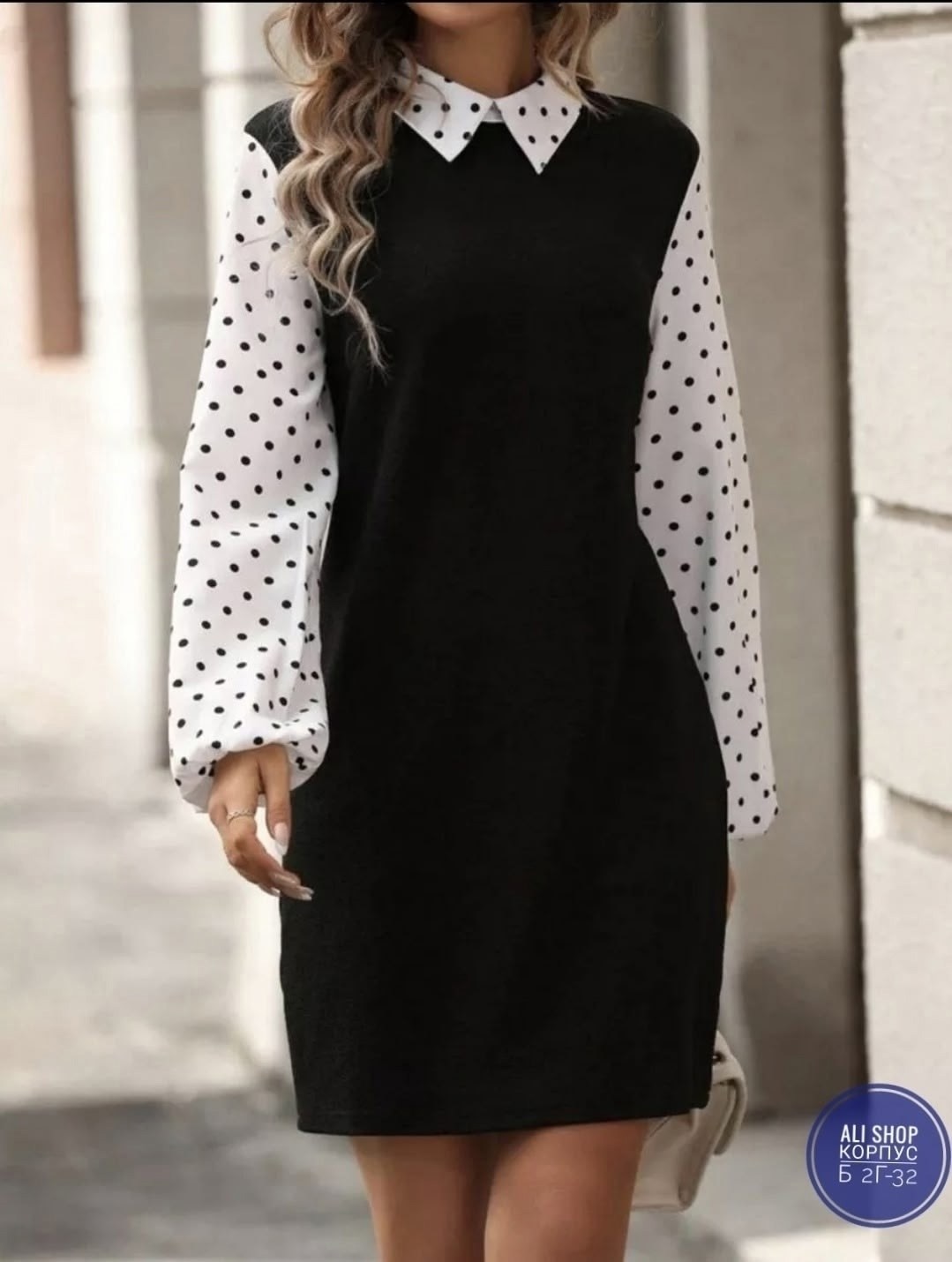 стильное платье с воротником,платье с воротником,платье идеальное,платье с рубашкой,платье женская