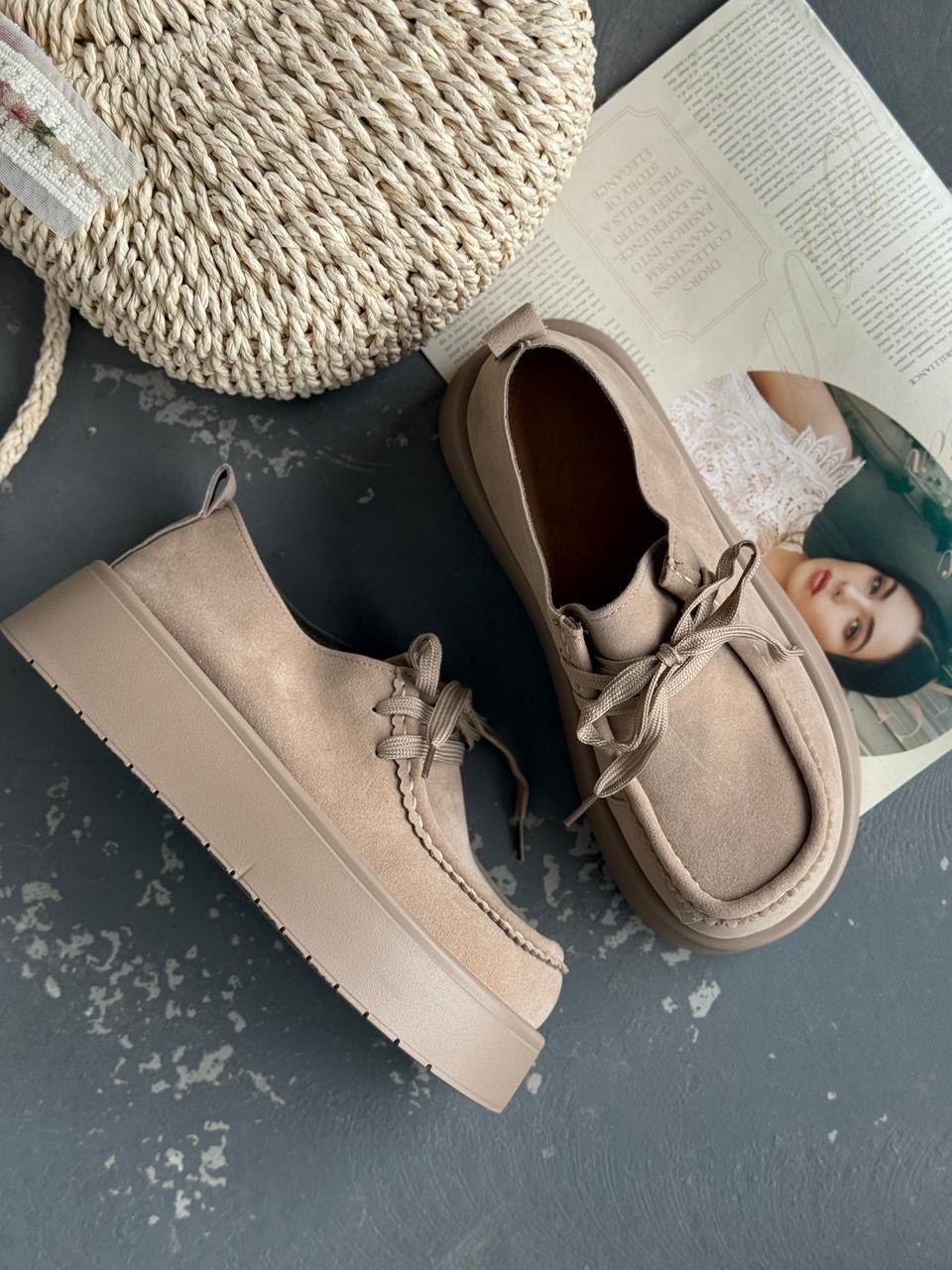 , повседневные,женская ,модная ,коричневые полуботинки