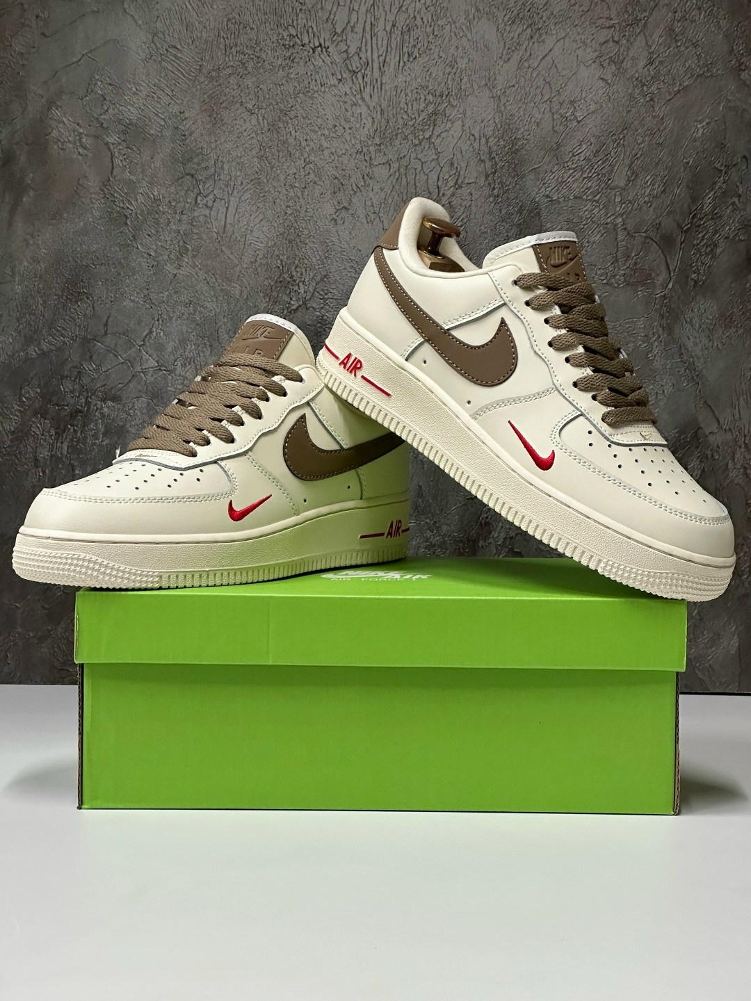 кроссовки nike air force 1,nike air force 1 low premium white brown,кроссовки nike air force,nike air force 1,кроссовки