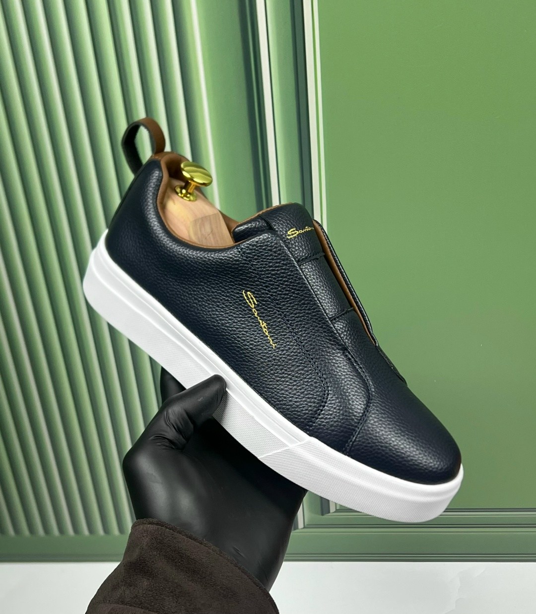 ,мужские слипоны,мужские кеды santoni,слипоны santoni,мужская