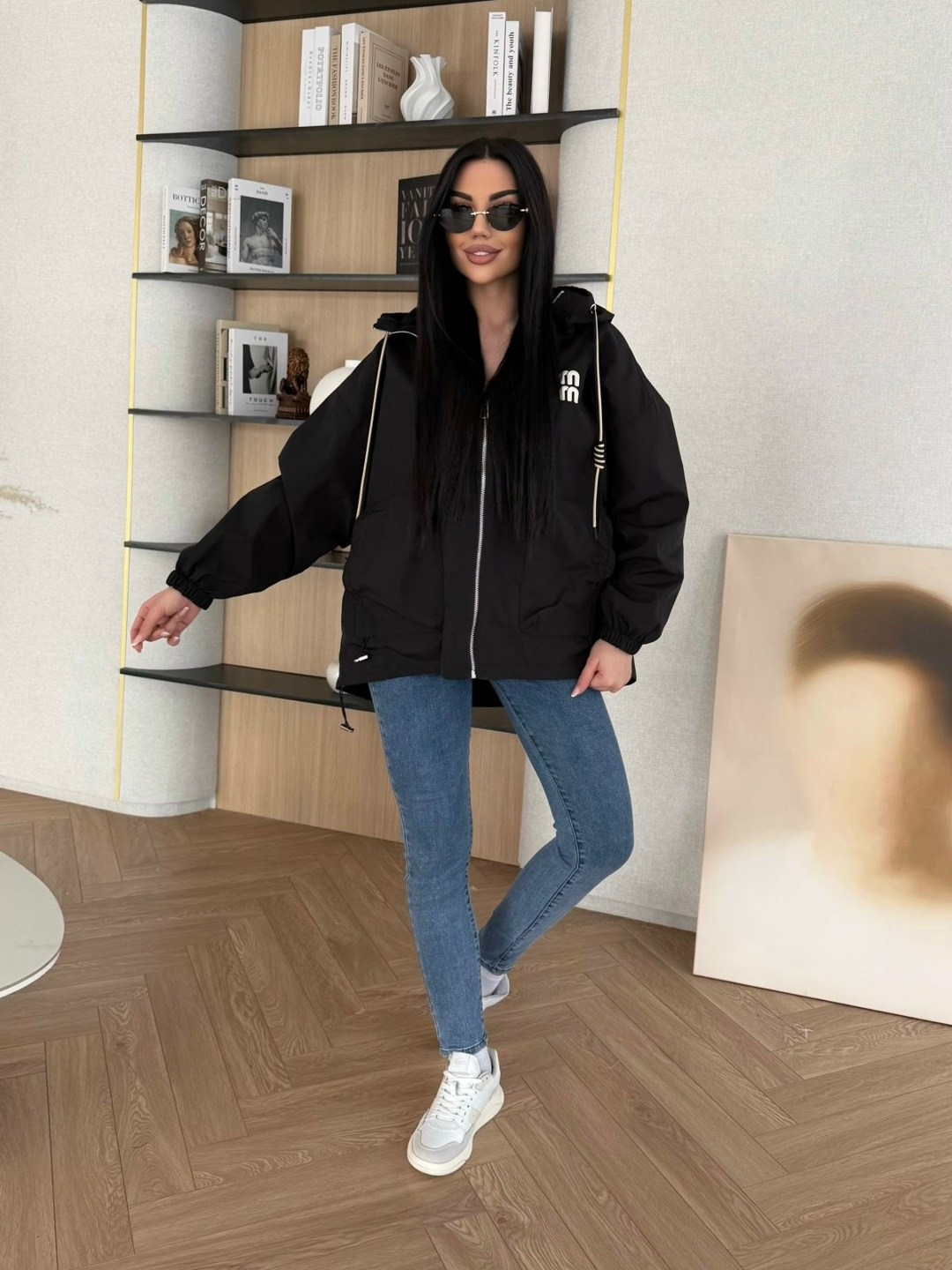 куртка женская,ветровка женская,бомбер утепленный с капюшоном оверсайз sondi,куртка бомбер,куртка женская демисезонная