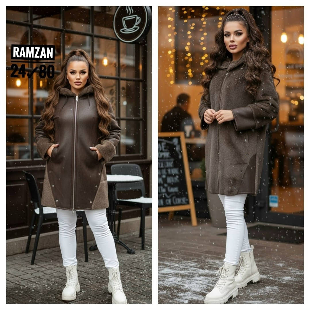 дубленка женская,двухсторонняя дубленка,дубленка искусственная fashion,женская верхняя одежда дубленка,двусторонняя дубленка