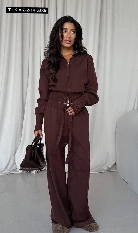 трикотажный костюм женский с брюками best mood,трикотажный брючный костюм,трикотажные костюмы,костюм двойка кашемир,трикотажный костюм женский