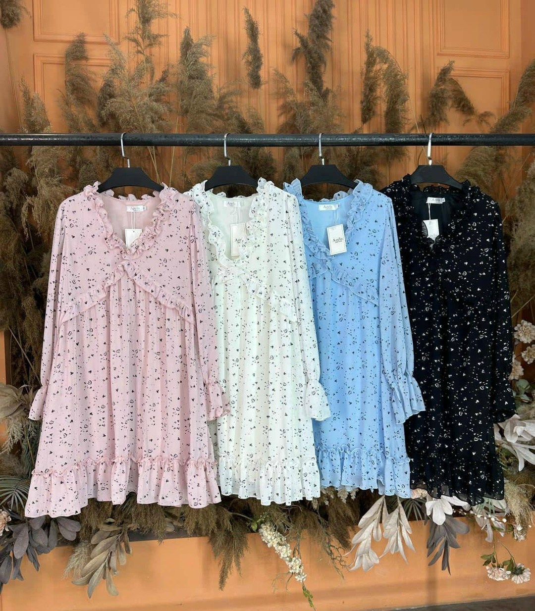 стильное платье из шифона,платье шифон,платье,платье стильное,женское платье летнее