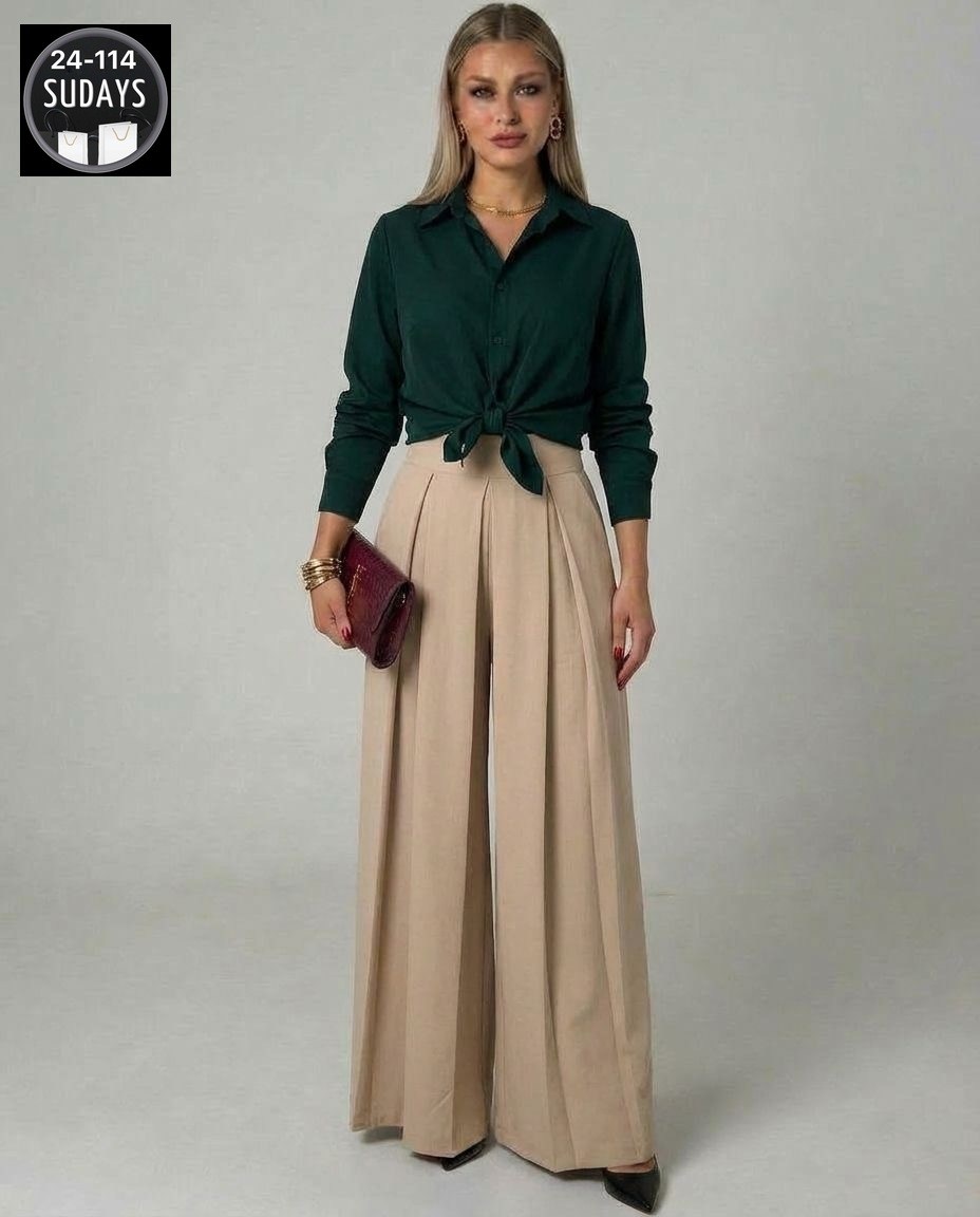 брюки палаццо,модные брюки палаццо,модные брюки палаццо для женщин,образ с брюками палаццо,стильные брюки палаццо