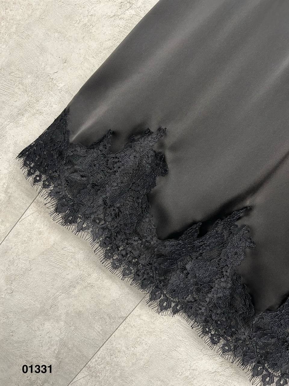 платье черное,платье женская,стильное платье,туника из чёрного атласа mia-amore adalin 7554,платье