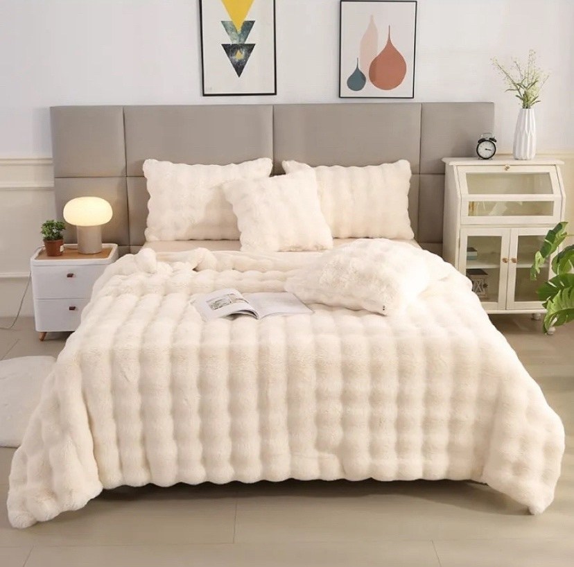 пушистое одеяло,постельное белье комплект,плюшевое одеяло,теплое одеяло,меховой плед
