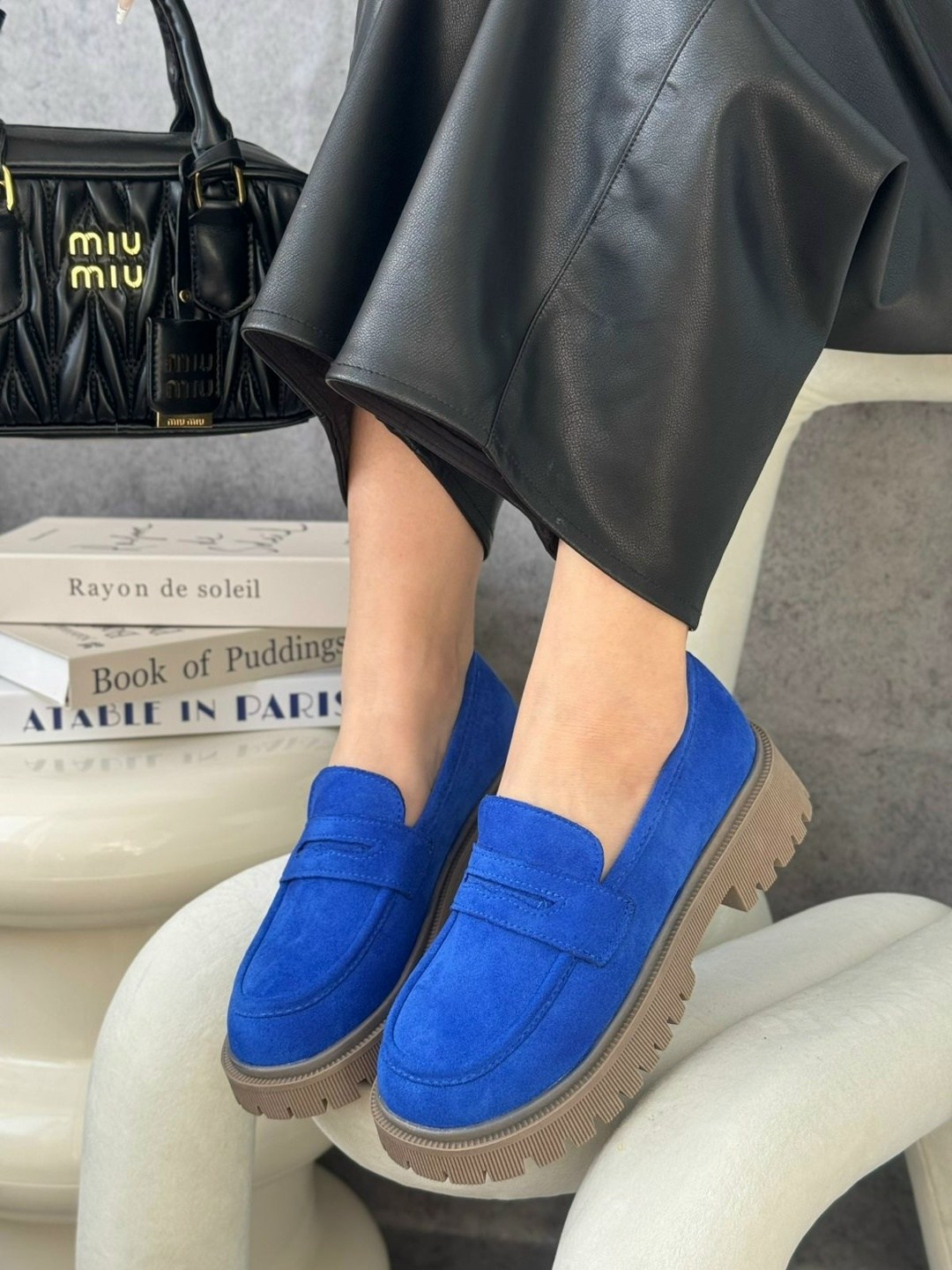 ,синие замшевые лоферы женские,лоферы синие,женские лоферы, женская