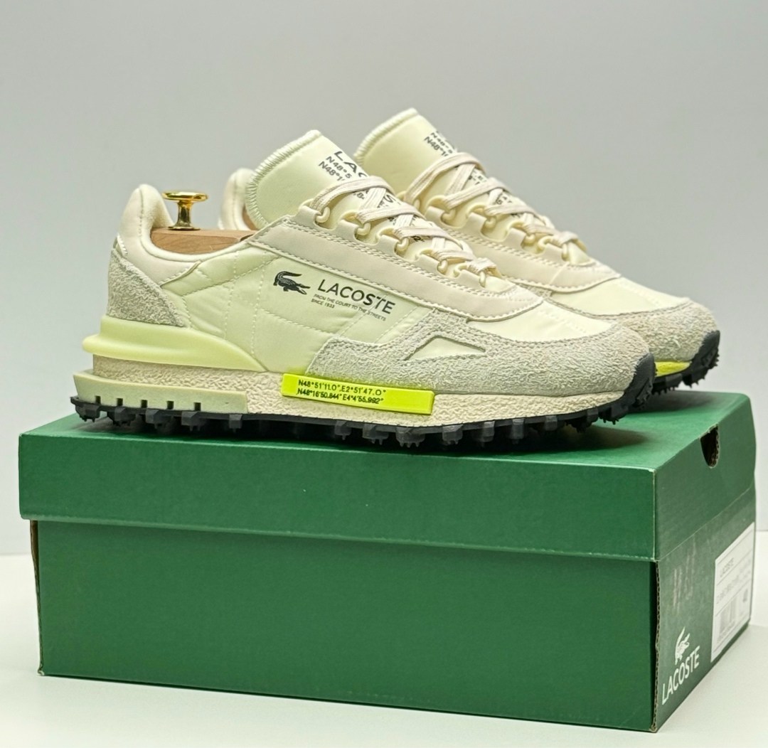 кроссовки lacoste elite active,кроссовки lacoste,мужские кроссовки lacoste elite active,мужские кроссовки lacoste elite active branded, цвет белый, размер 41 eu,женские кроссовки lacoste elite active